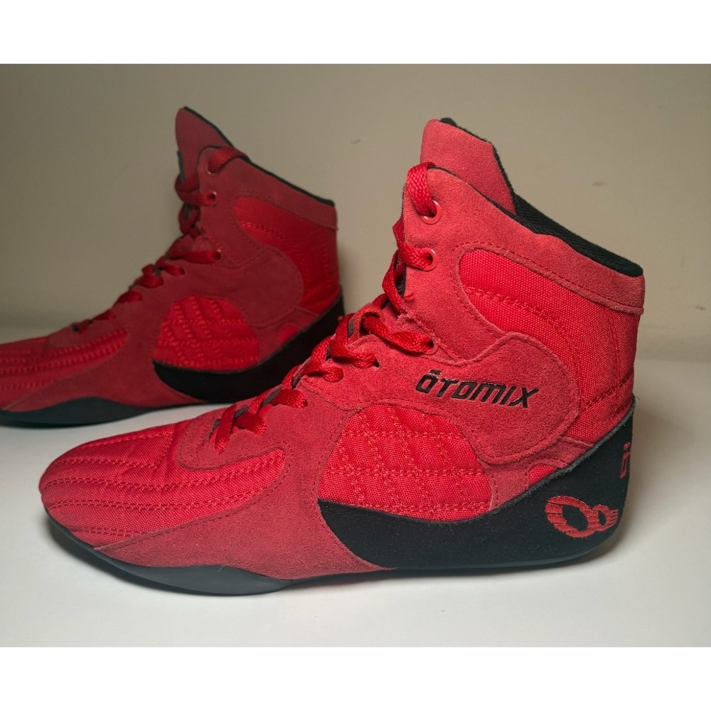 Otomix Red Men's Stingray Escape Weightlifting & Grappling Shoe | Size 10.5